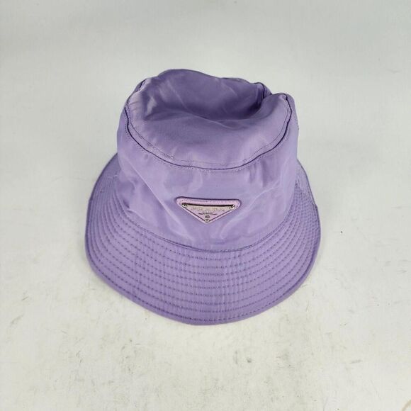Prada Re-nylon Bucket Hat Purple Unisex Size S/M main image 13